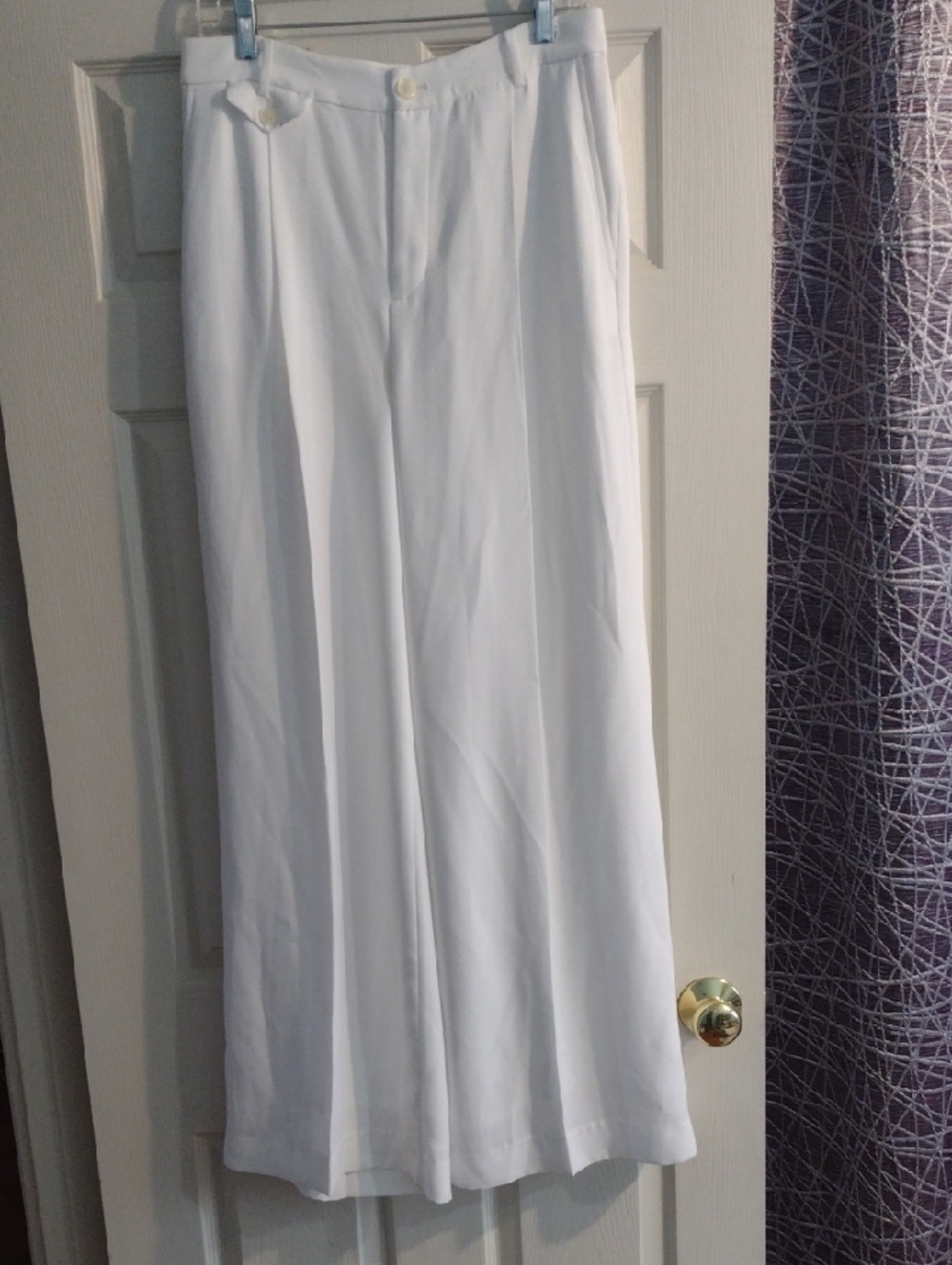 Ralph Lauren White Tailored Trousers